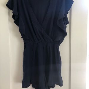 H&M Navy Romper